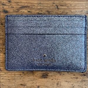 Kate Spade Glitter Card Holder